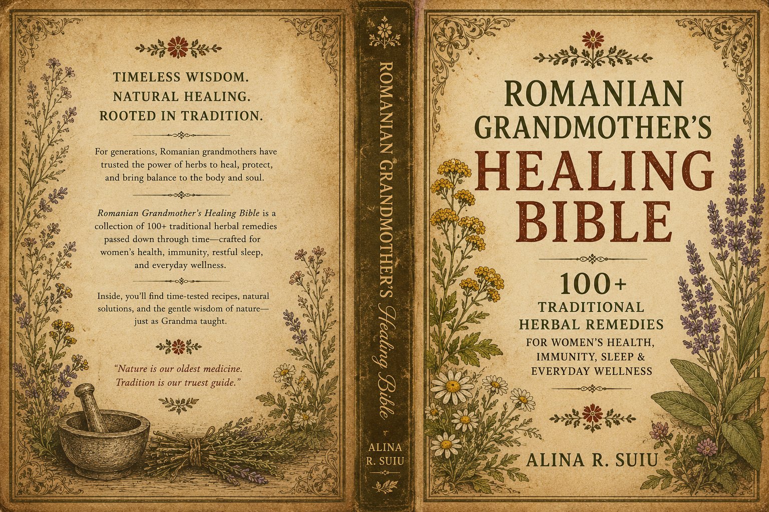Romanian Grandmother's Healing Bible